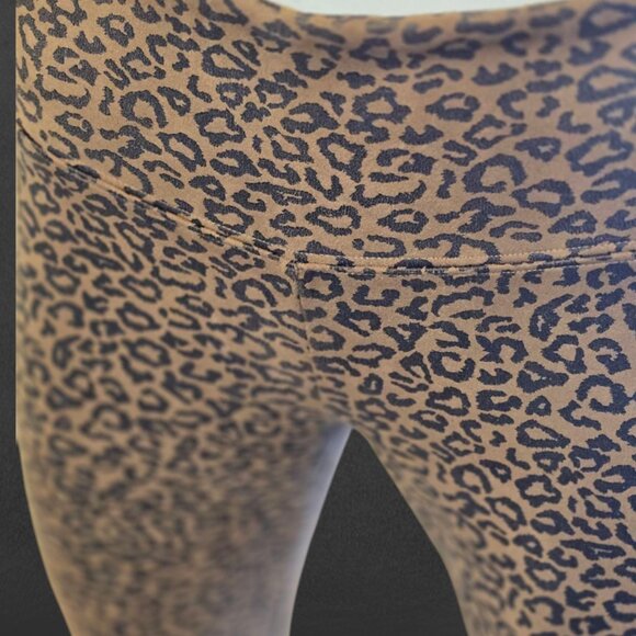 Leopard CARMEN MARC VALVO Jegging Legging Ankle sz XS - Picture 5 of 7